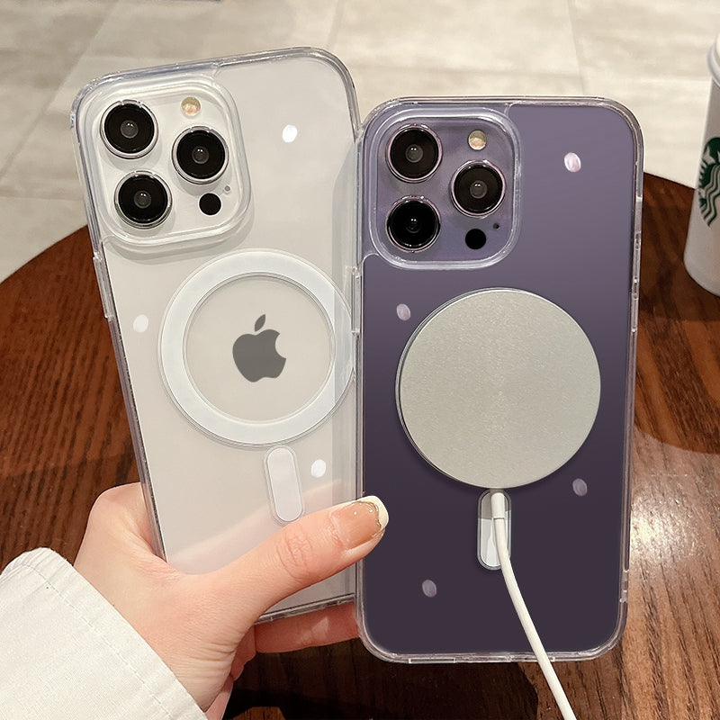 Iphone Transparant Shockproof Case - MagSafe Compatible