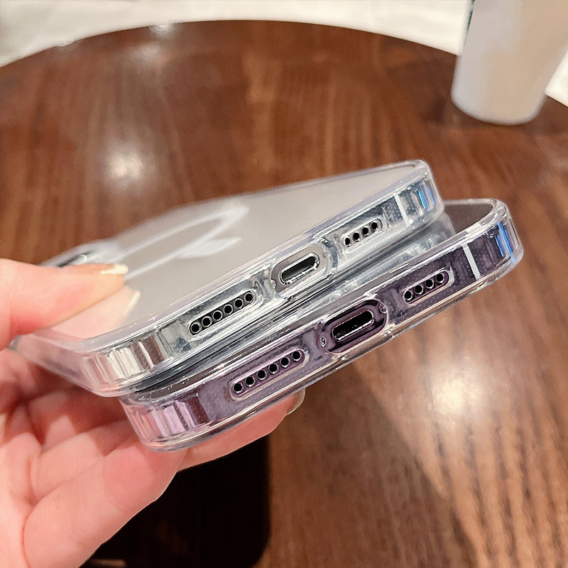 Iphone Transparant Shockproof Case - MagSafe Compatible