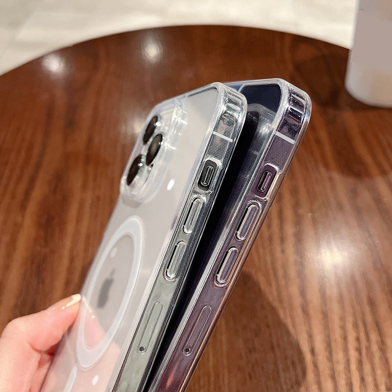 Iphone Transparant Shockproof Case - MagSafe Compatible